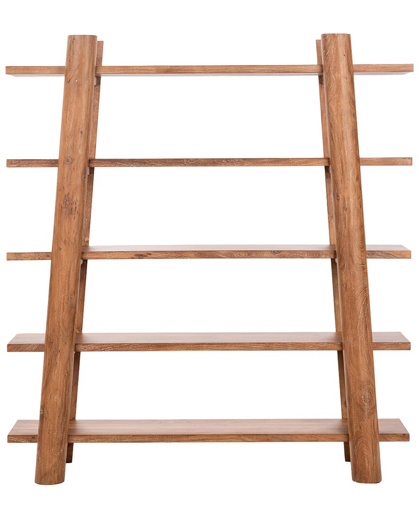 Classic Home Pamona Acacia Bookshelf