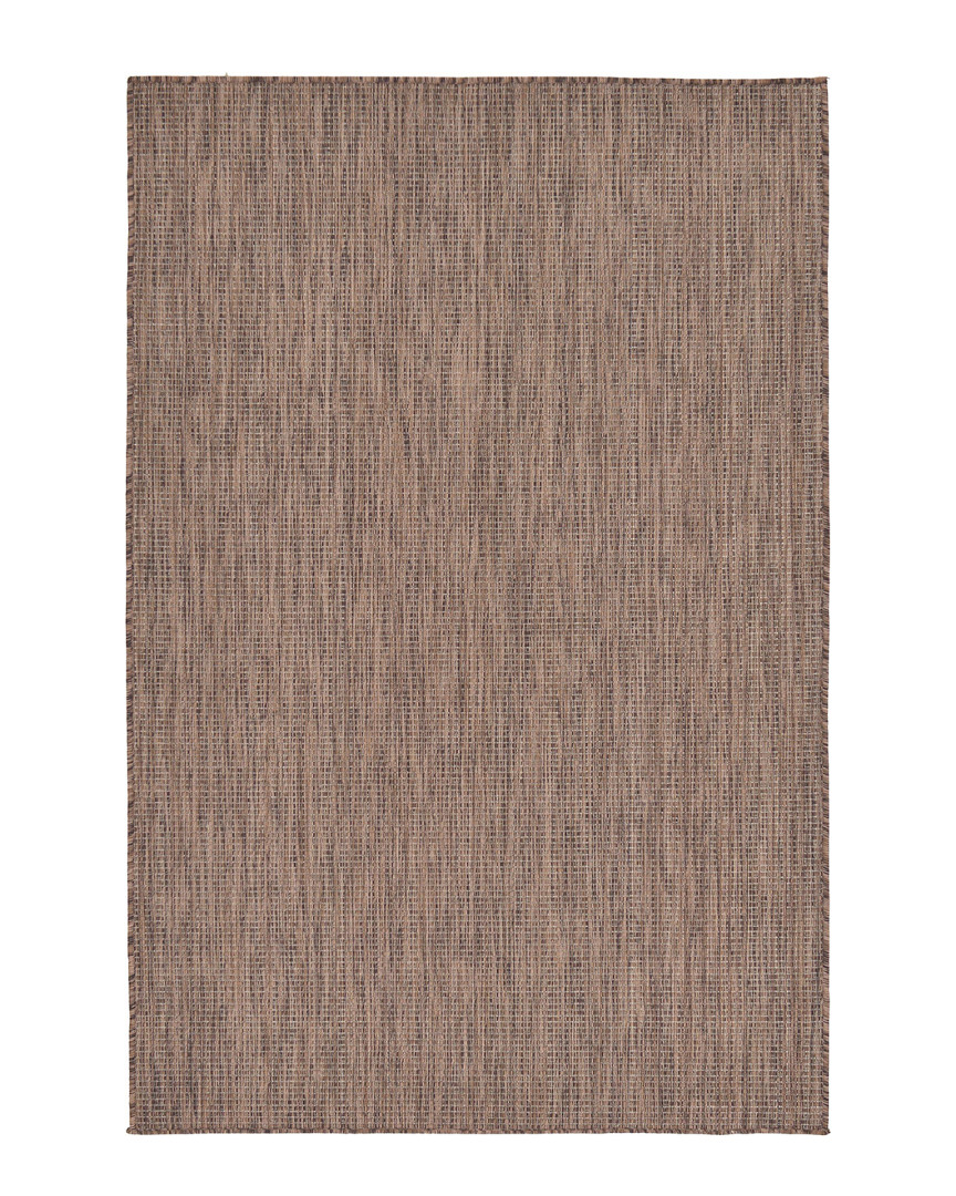 Unique Loom Outdoor Solid Machine-made Indoor/outdoor Rug