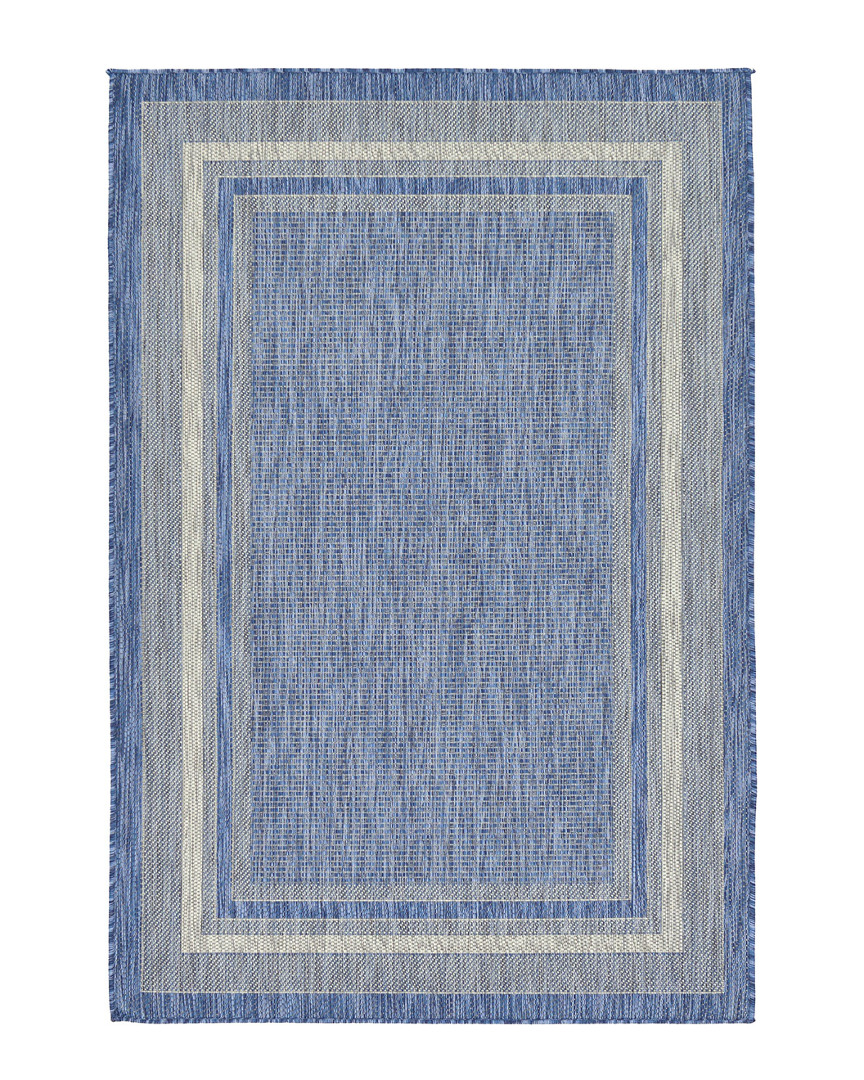 Unique Loom Soft Border Indoor/outdoor Rug