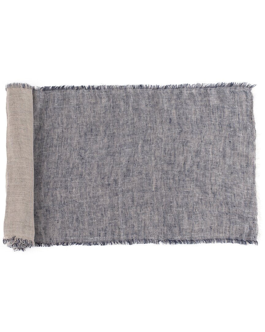 Amity Home Kent 60in Linen Table Runner