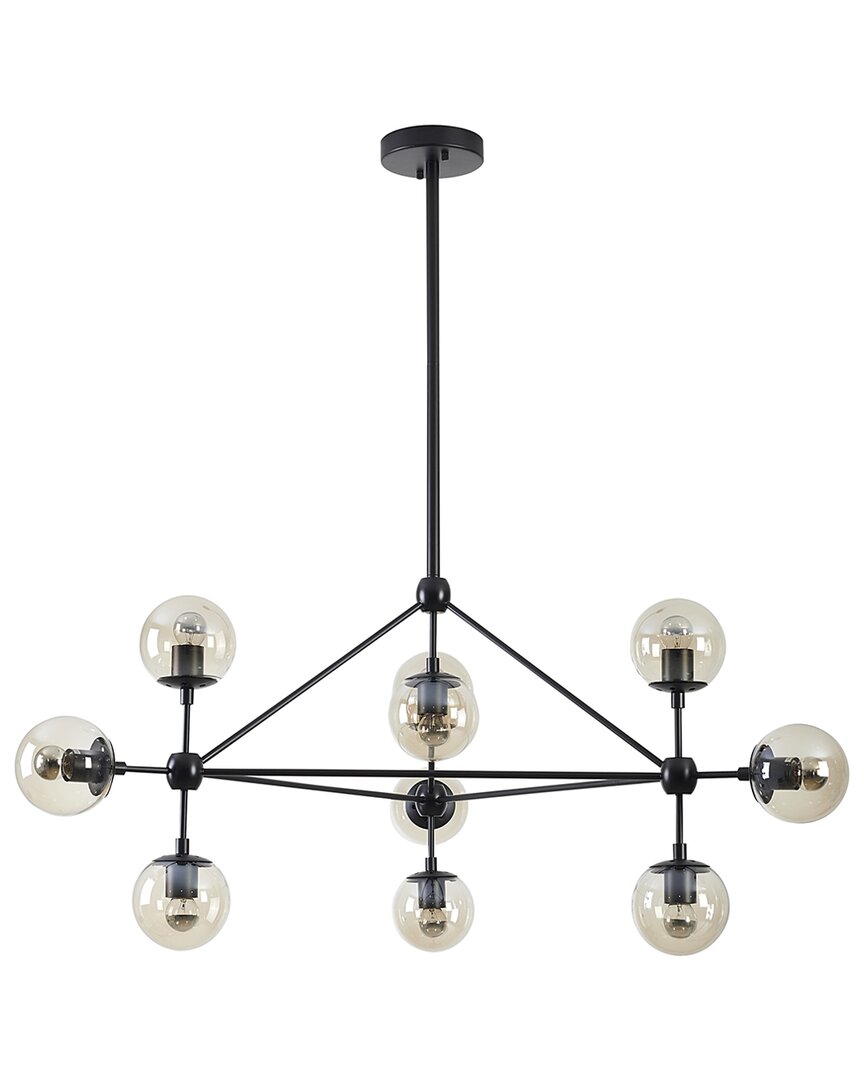 Bethel International 10-light Chandelier With Glass Shades