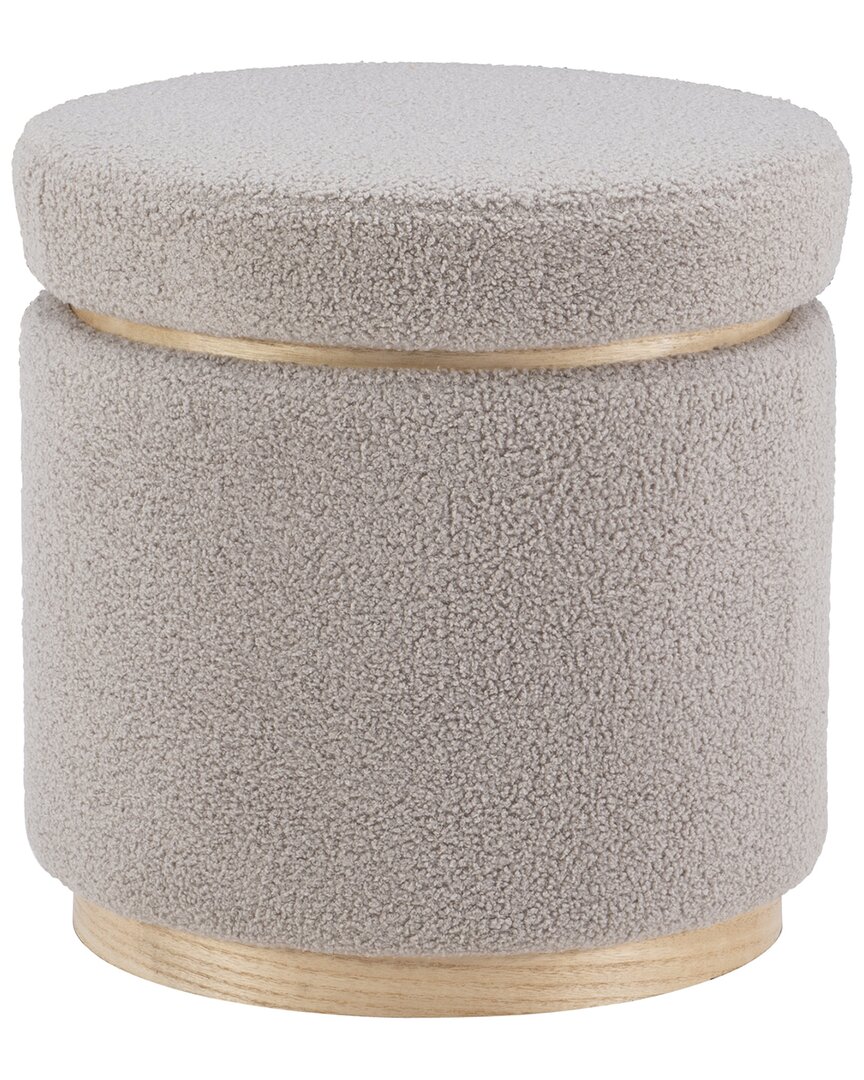 Linon Sunny Round Ottoman