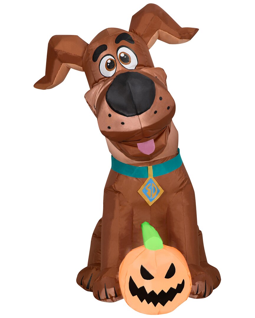 National Tree Company 42in Inflatable Halloween Scooby Doo In Brown