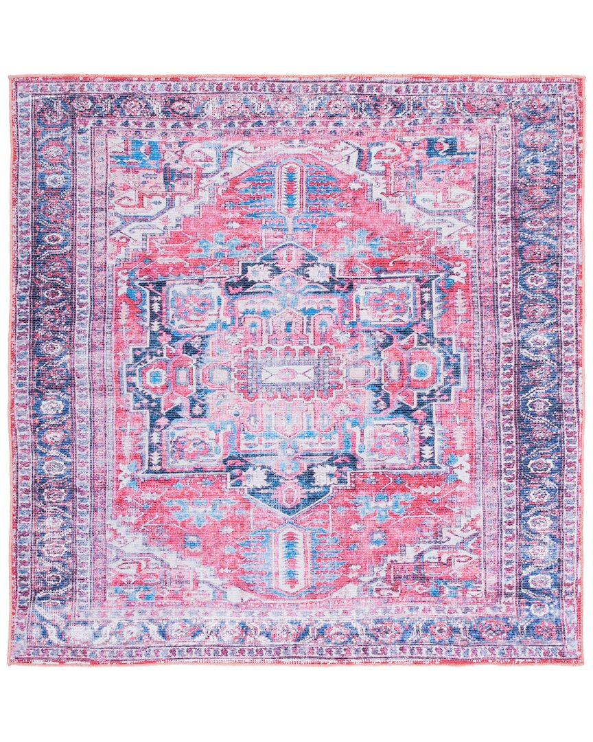 Safavieh Serapi Machine-washable Rug In Navy