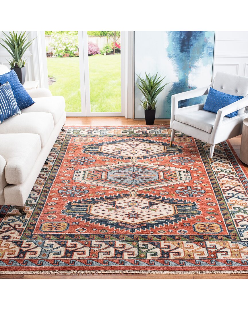 Safavieh Samarkand Hand-knotted Rug In Red