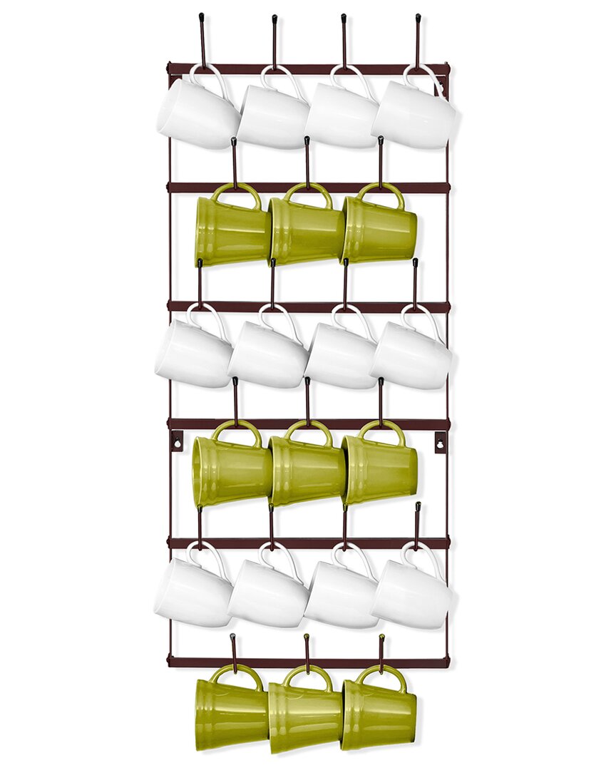 Sorbus Mug Rack For Wall - 6-tier Metal Mug Organizer