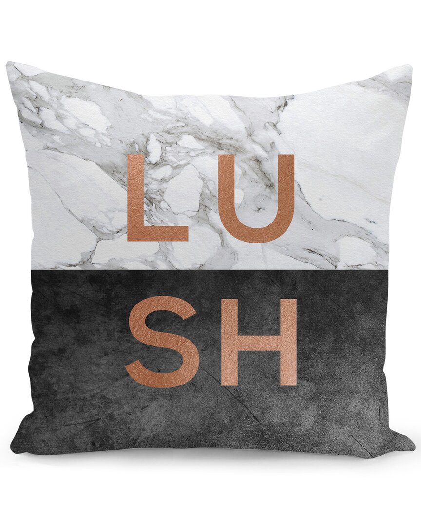 Curioos Love Copper Pillow In White