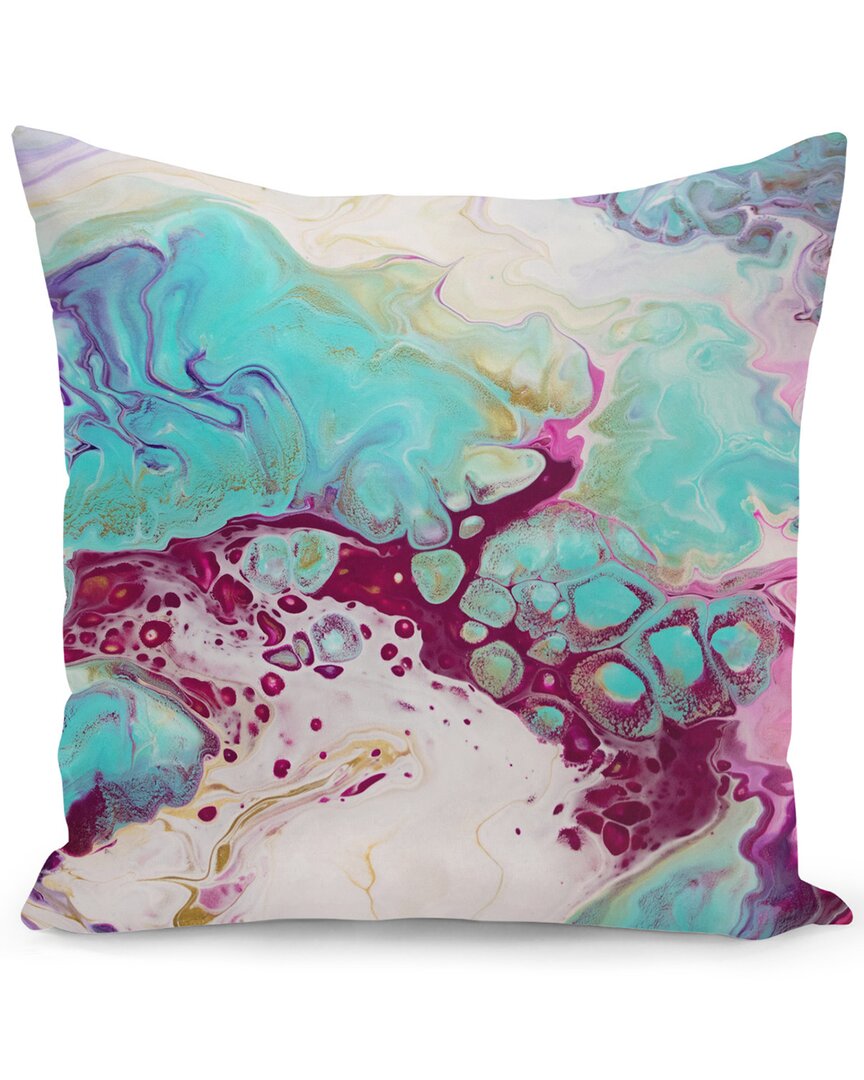 Curioos Storm Clouds Pillow In Blue