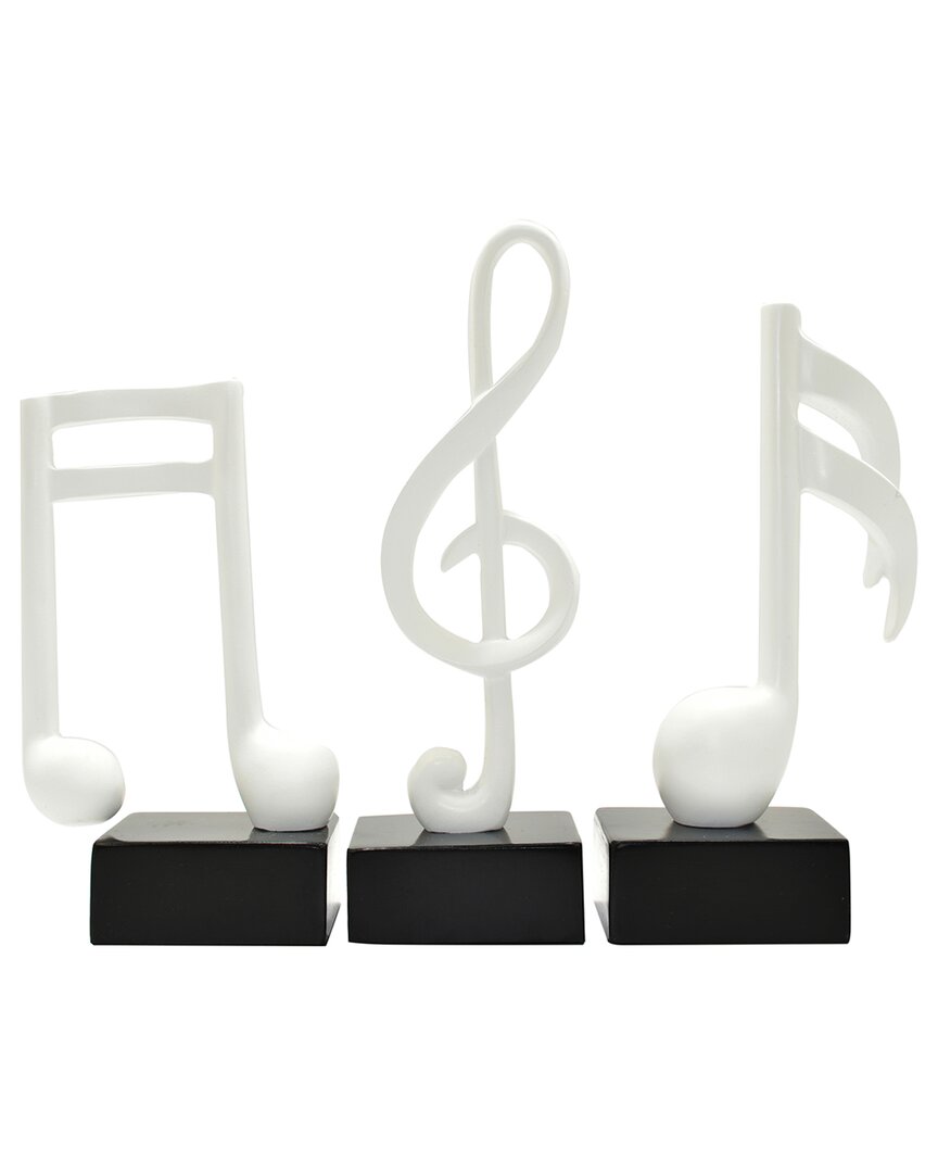 Adam & Friends 3pc Muscial Notes Sculptures