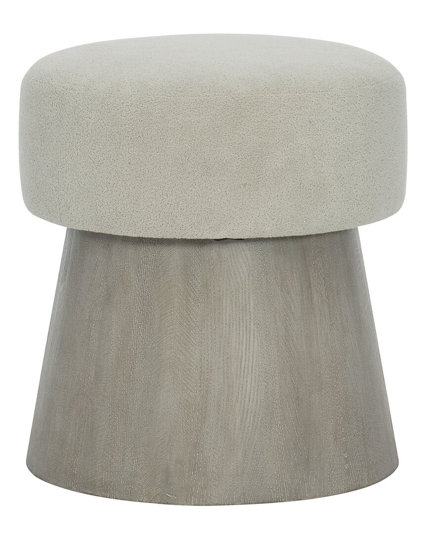 Bernhardt Linea Round Bench In Grey