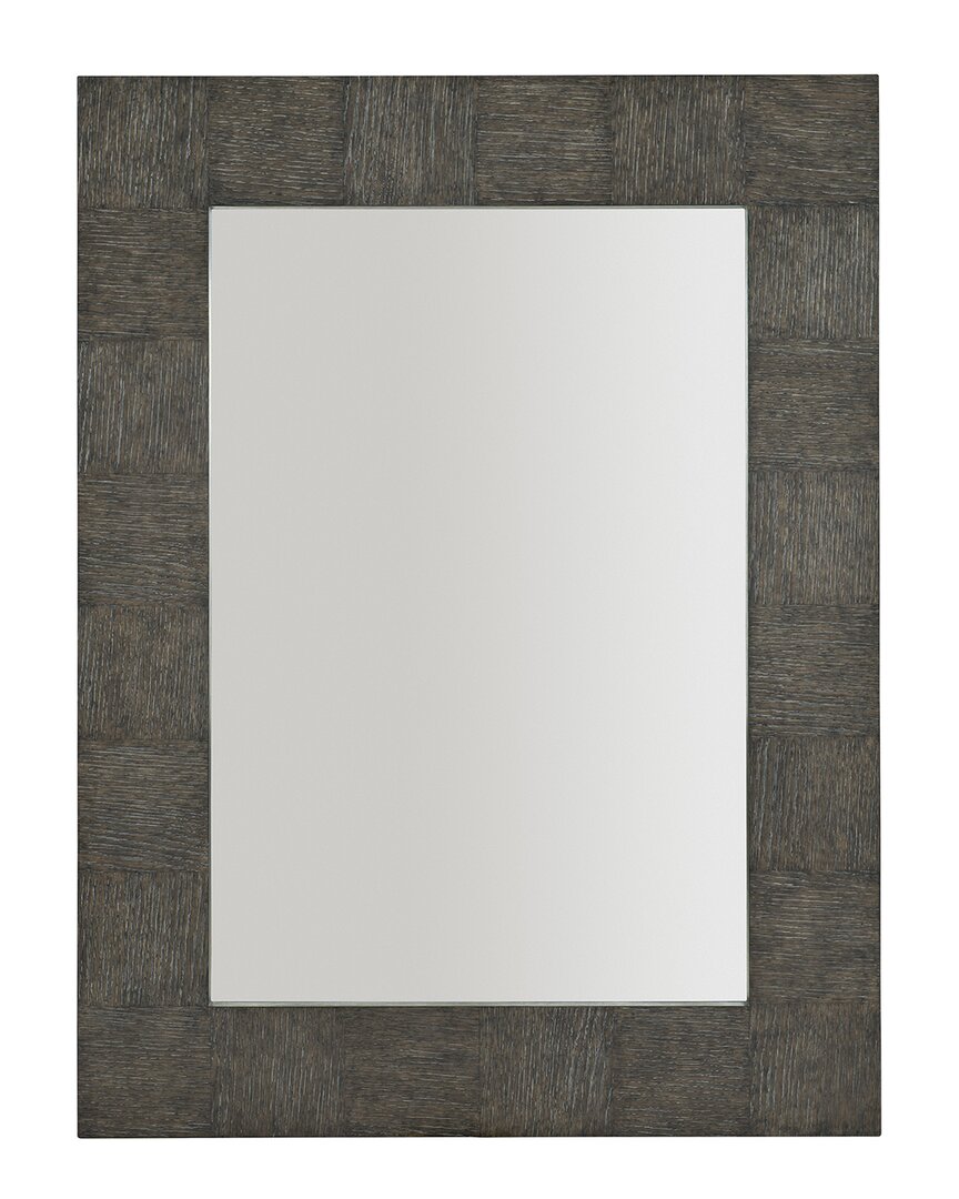 Bernhardt Linea Mirror In Grey