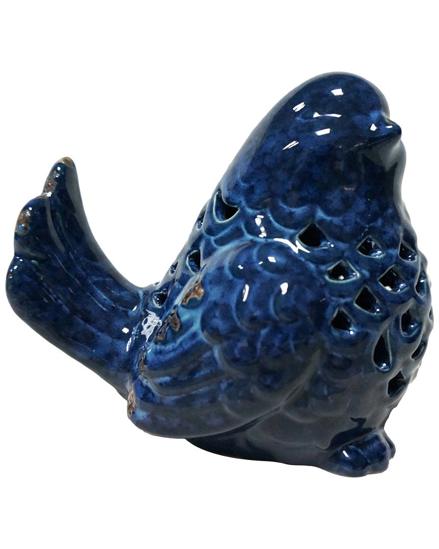 Ahs Lighting & Home Decor 5in Bird Bright Blue Led Accent Lamp