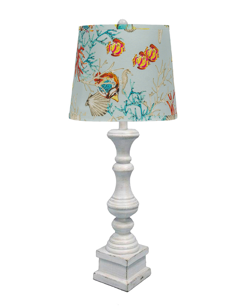 Ahs Lighting & Home Decor 29in Austin Antique White Table Lamp