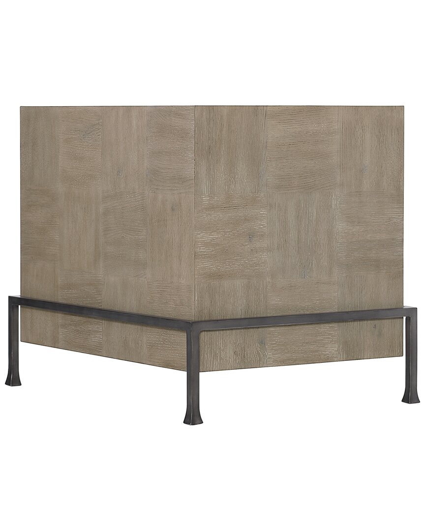 Bernhardt Interiors Fairgrove Side Table In Beige