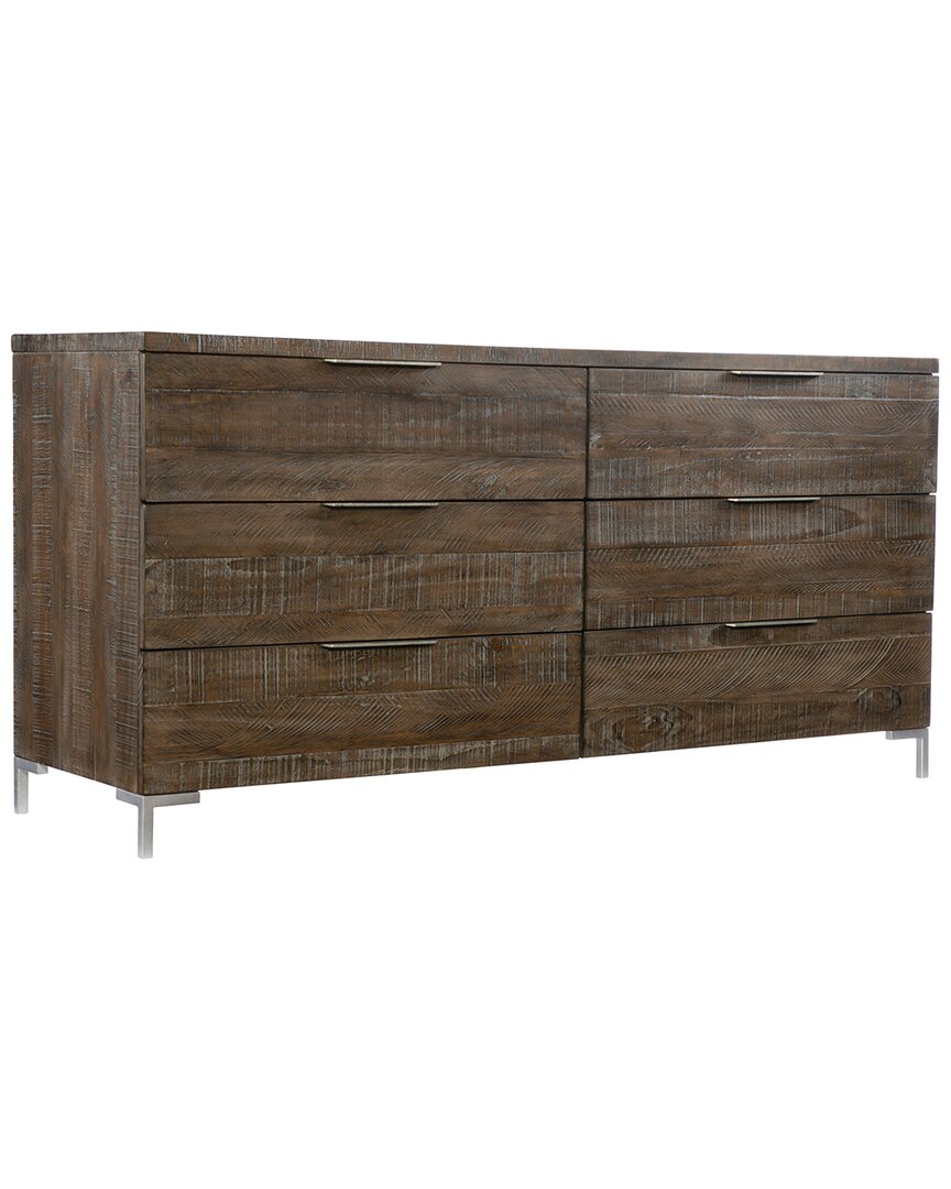 Shop Bernhardt Haines Dresser In Brown