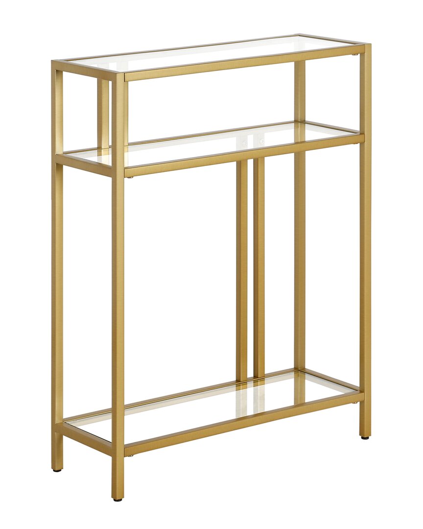Abraham + Ivy Cortland 22in Console Table In Gold