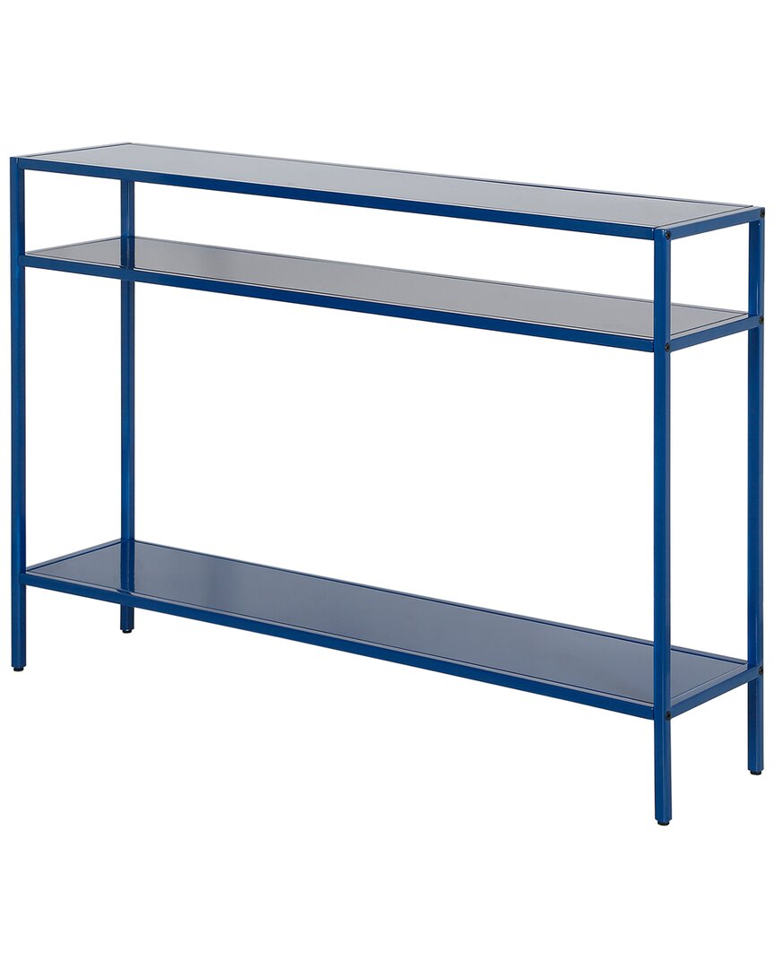 Abraham + Ivy Ricardo 42in Mykonos Console Table In Blue