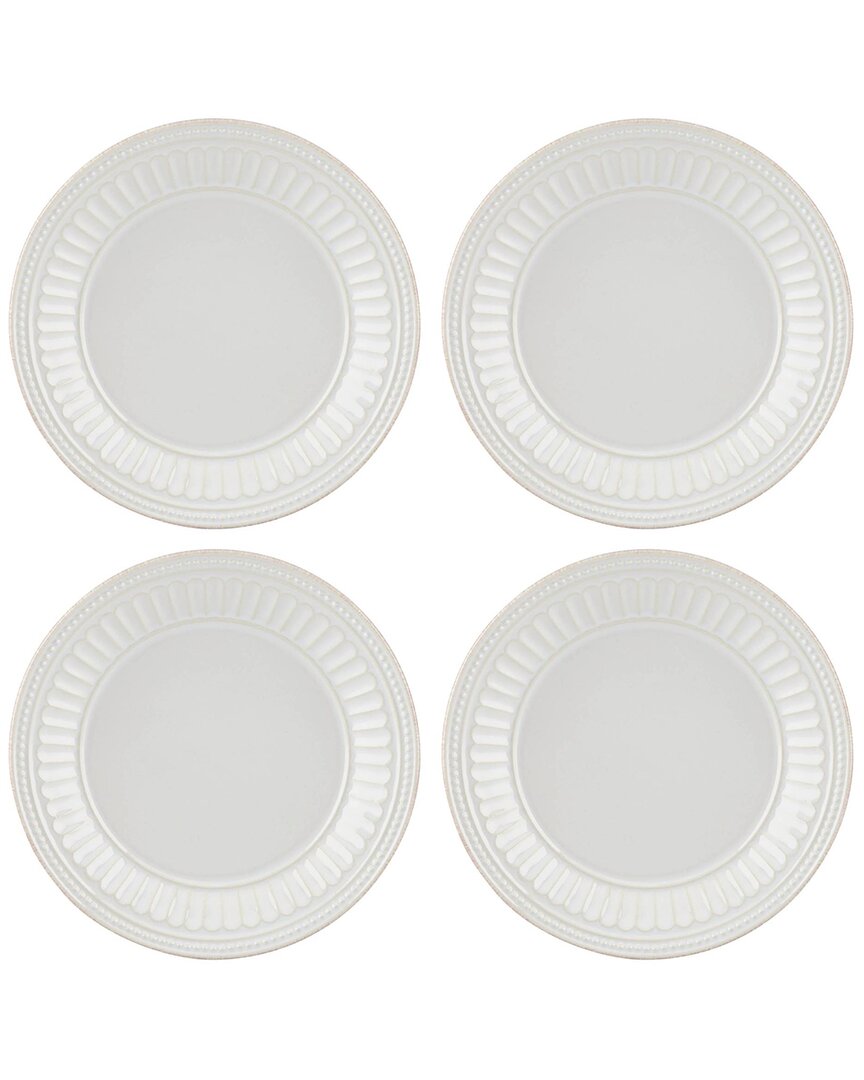 Lenox French Perle Groove 4-piece Accent Plates Set