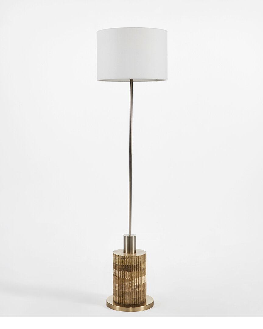 Safavieh Haskins Floor Lamp In Metallic