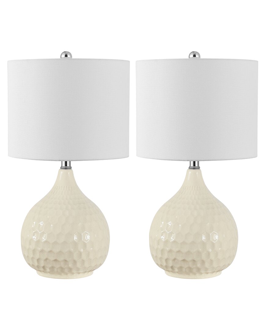 Safavieh Nalon Table Lamp In Metallic