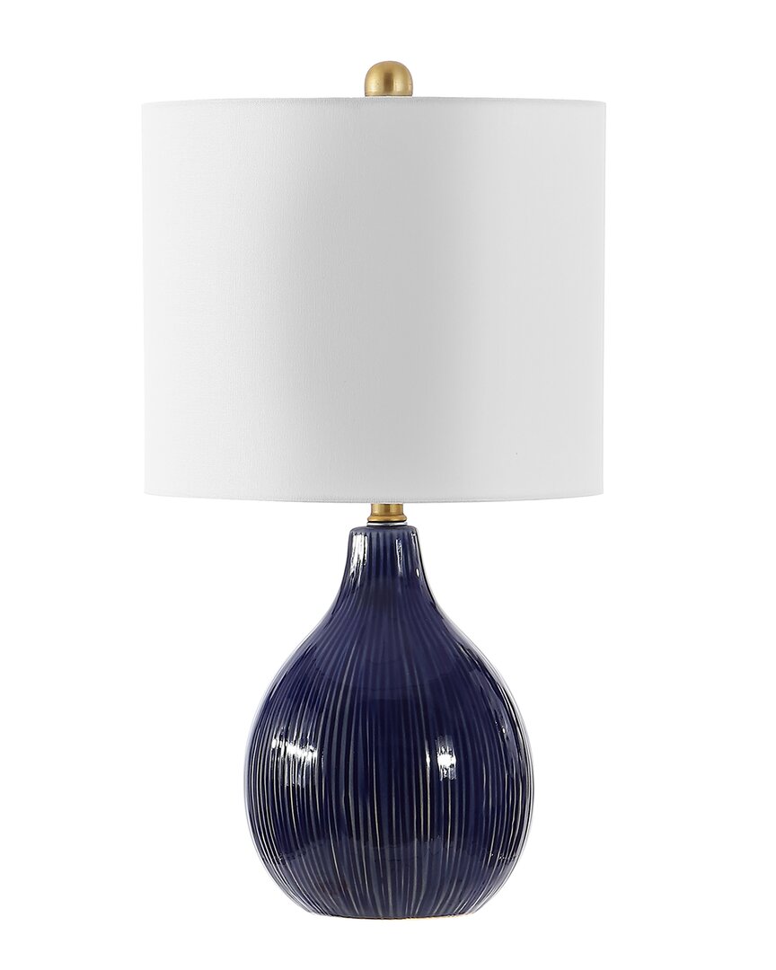 Safavieh Calrus Table Lamp In Metallic