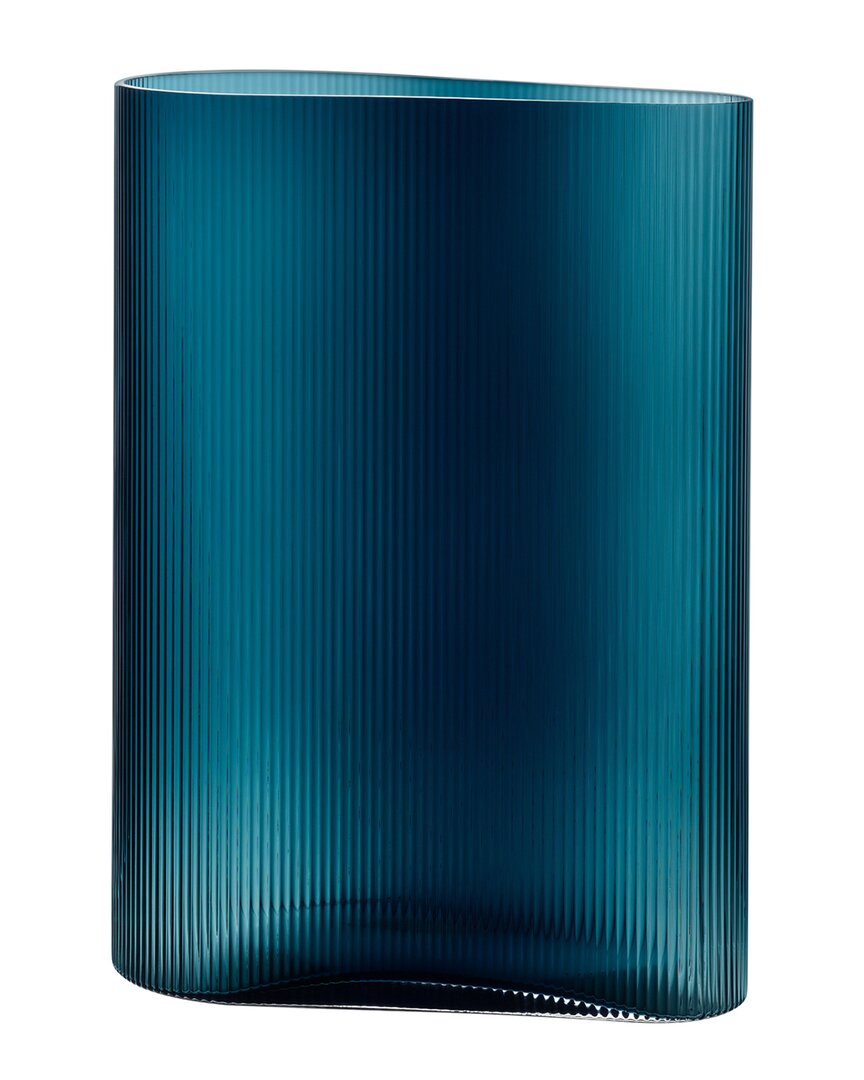 Nude Glass Mist Clear Tall Vase In Nocolor