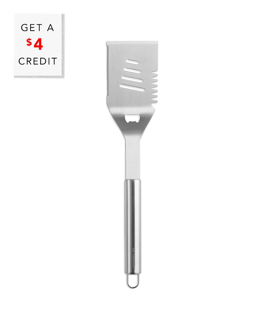 Le Creuset Alpine Outdoor Stainless Steel Bbq Slotted Turner