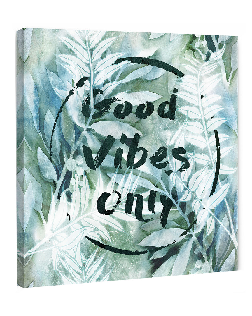 Marmont Hill Good Vibes Only Vi Painting Print On Wrapped Canvas