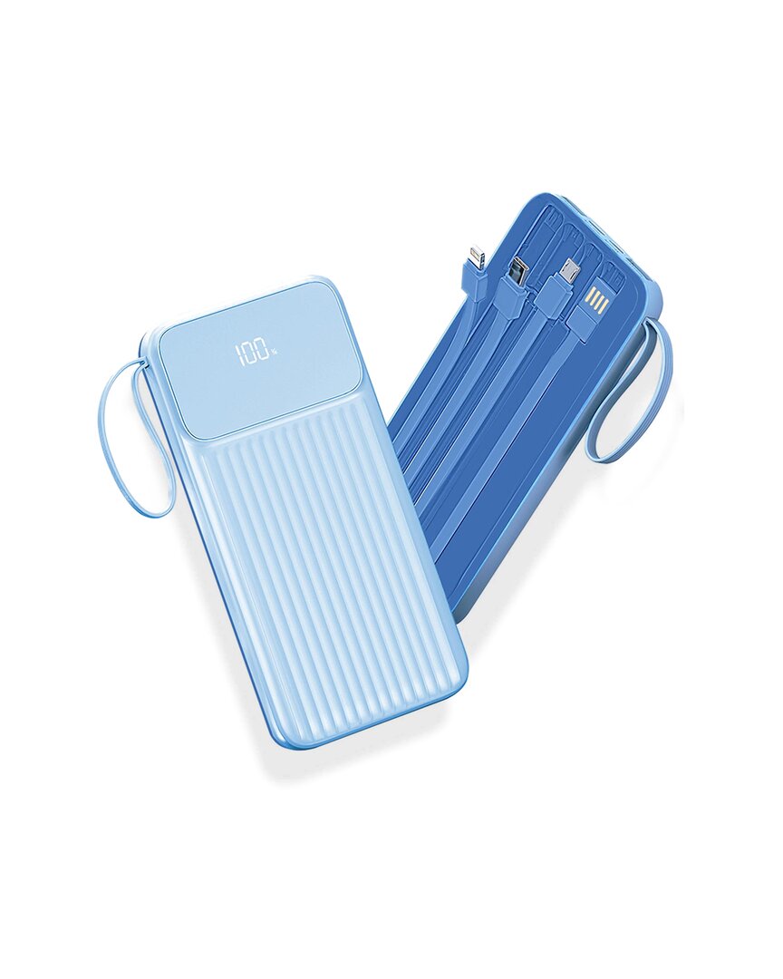 Fresh Fab Finds 20000mah Blue Fast Charging Power Bank