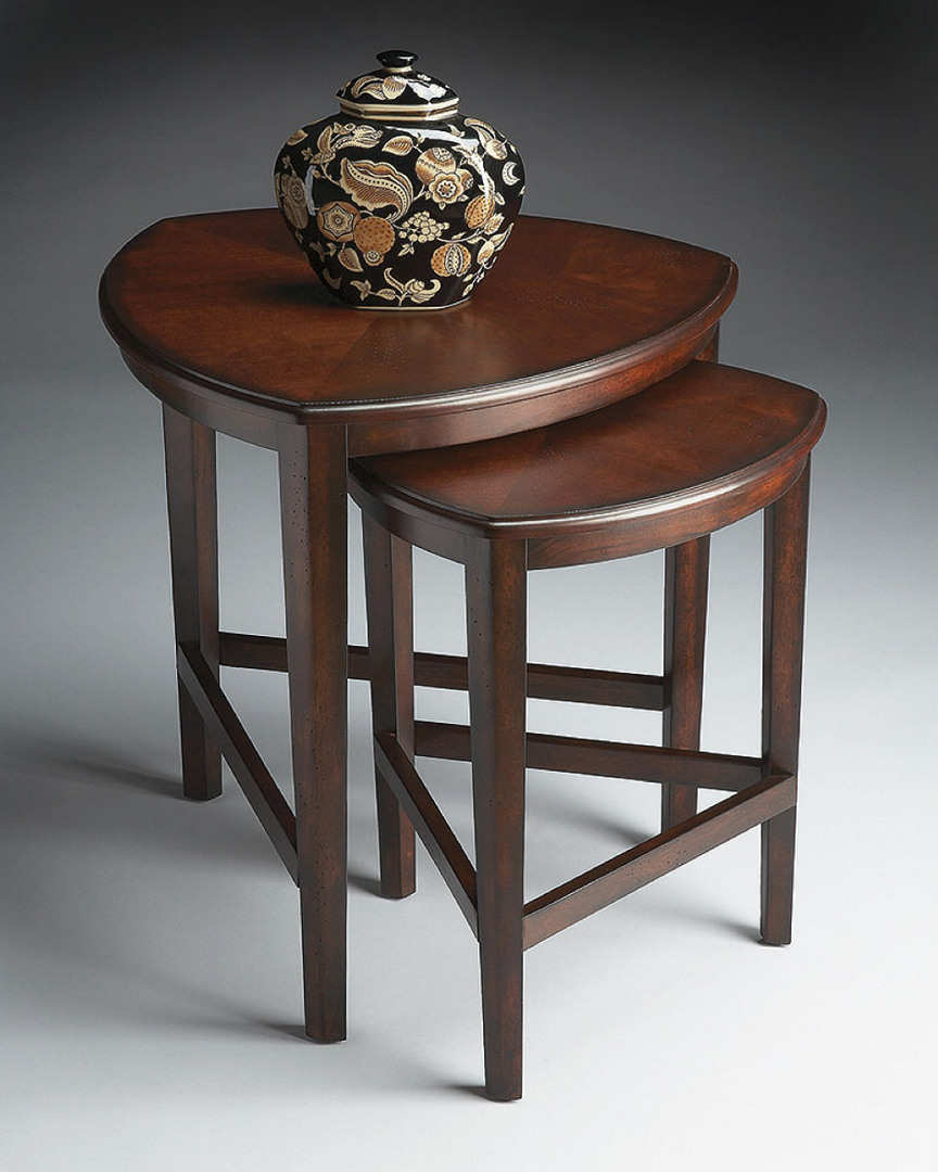 Butler Specialty Company Finnegan Chocolate Nesting Tables