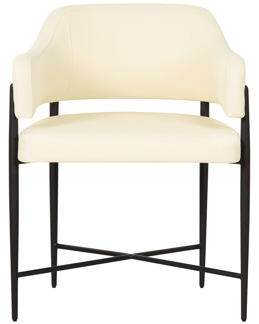 TOV FURNITURE TOV FURNITURE SEZANNE VEGAN LEATHER DINING CHAIR