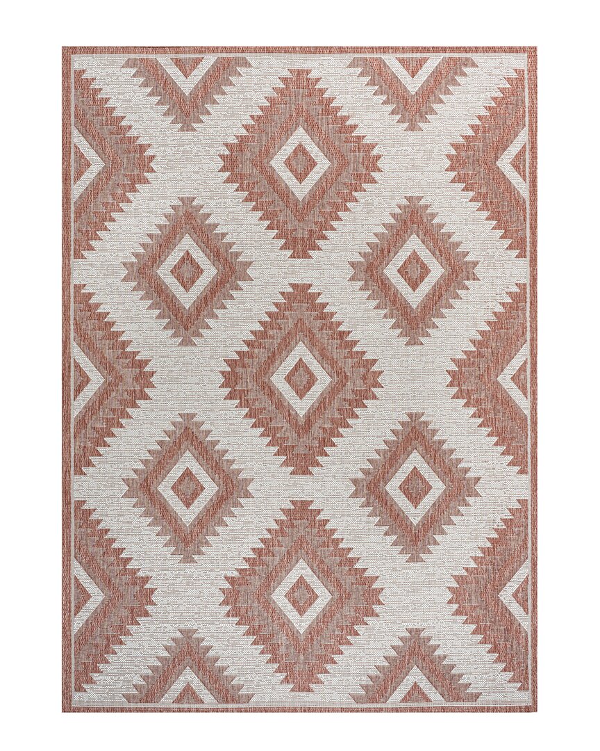 Jonathan Y Lior Geometric Moroccan Diamond Indoor/outdoor Area Rug
