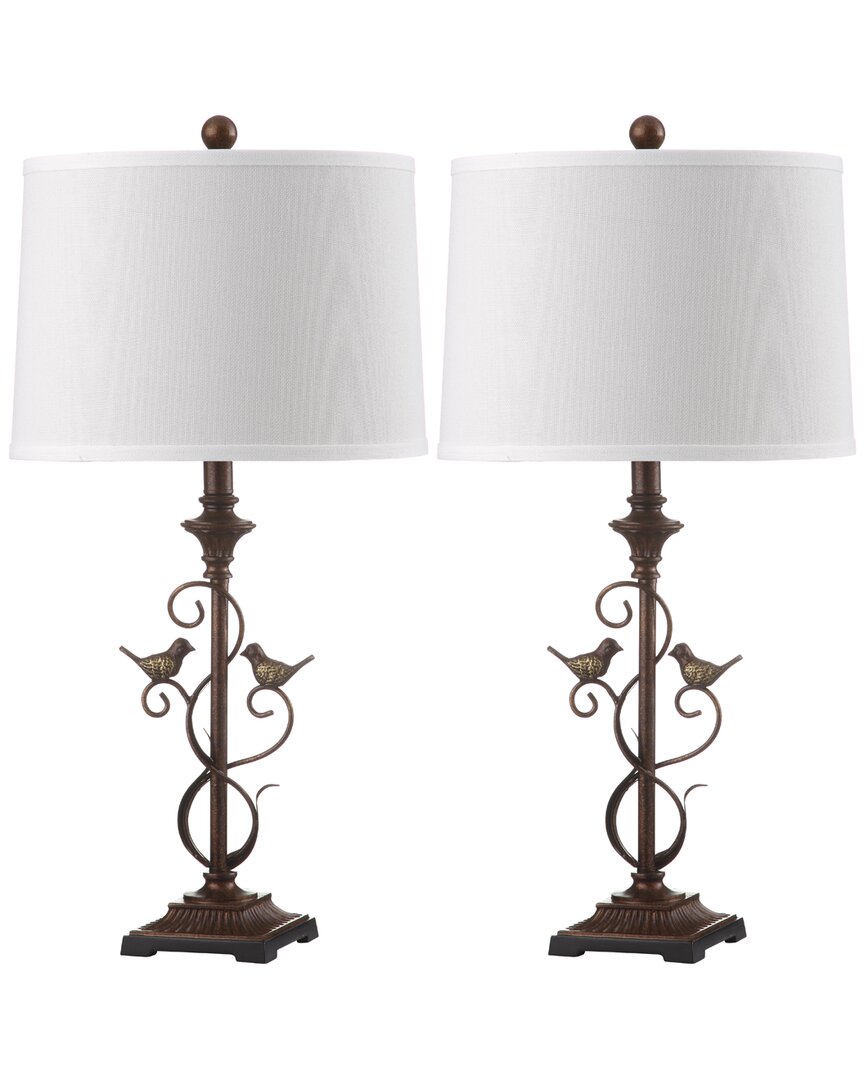 Safavieh Set Of 2 Birdsong Table Lamps