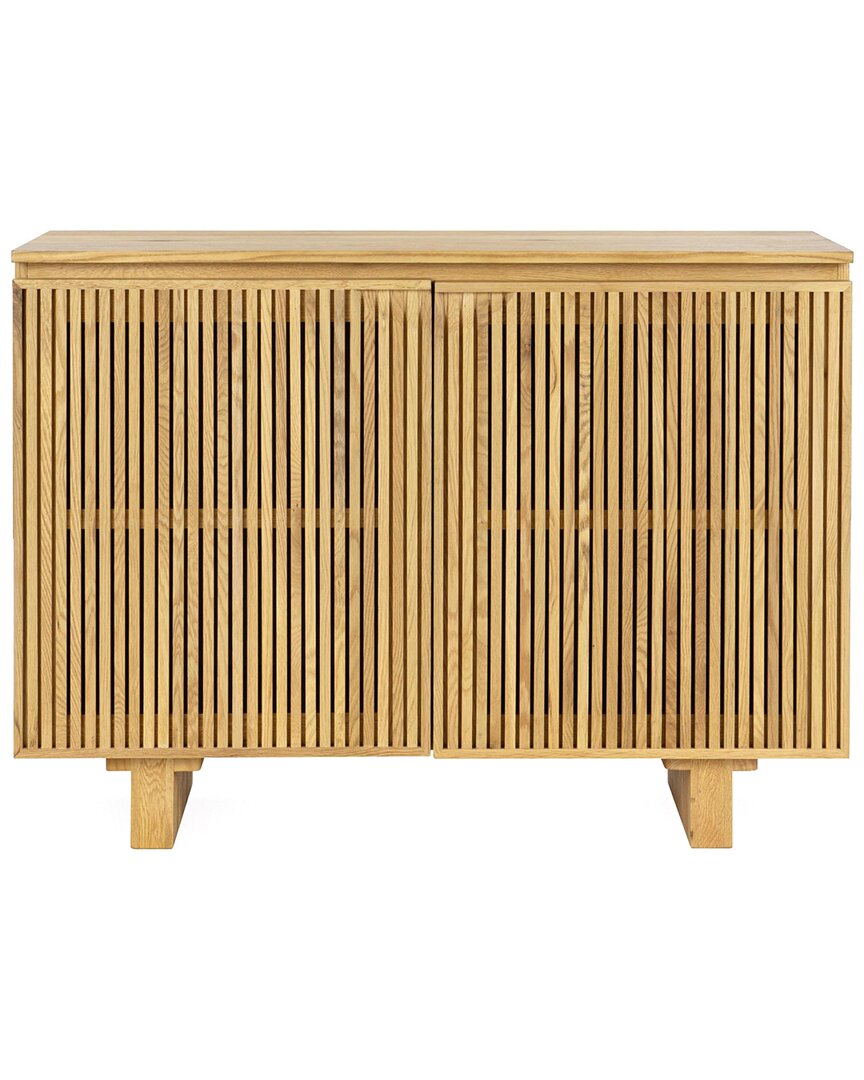 Classic Home Roya Oak Wood 2-door Sideboard Buffet