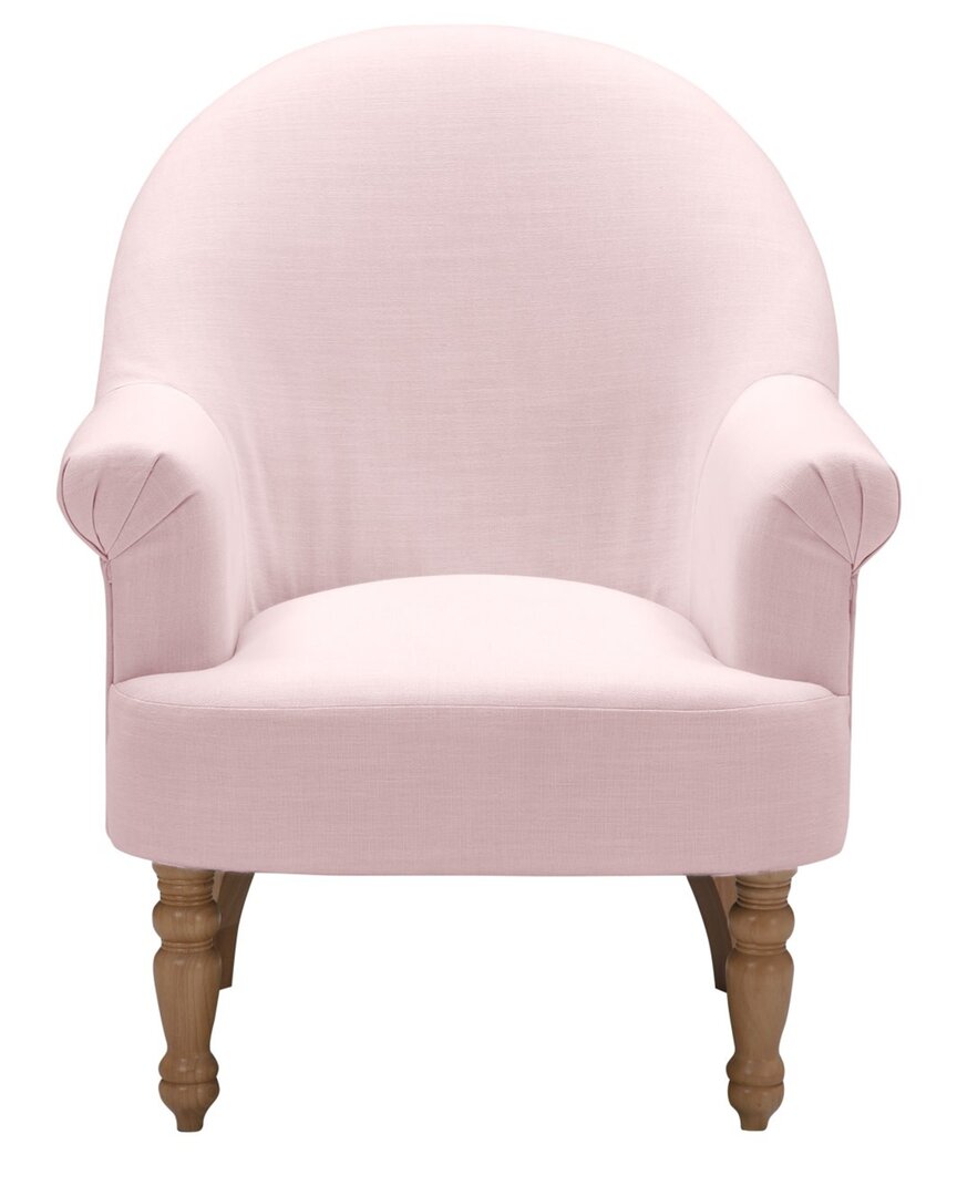 Shabby Chic Syed Accent Armchair In Pink