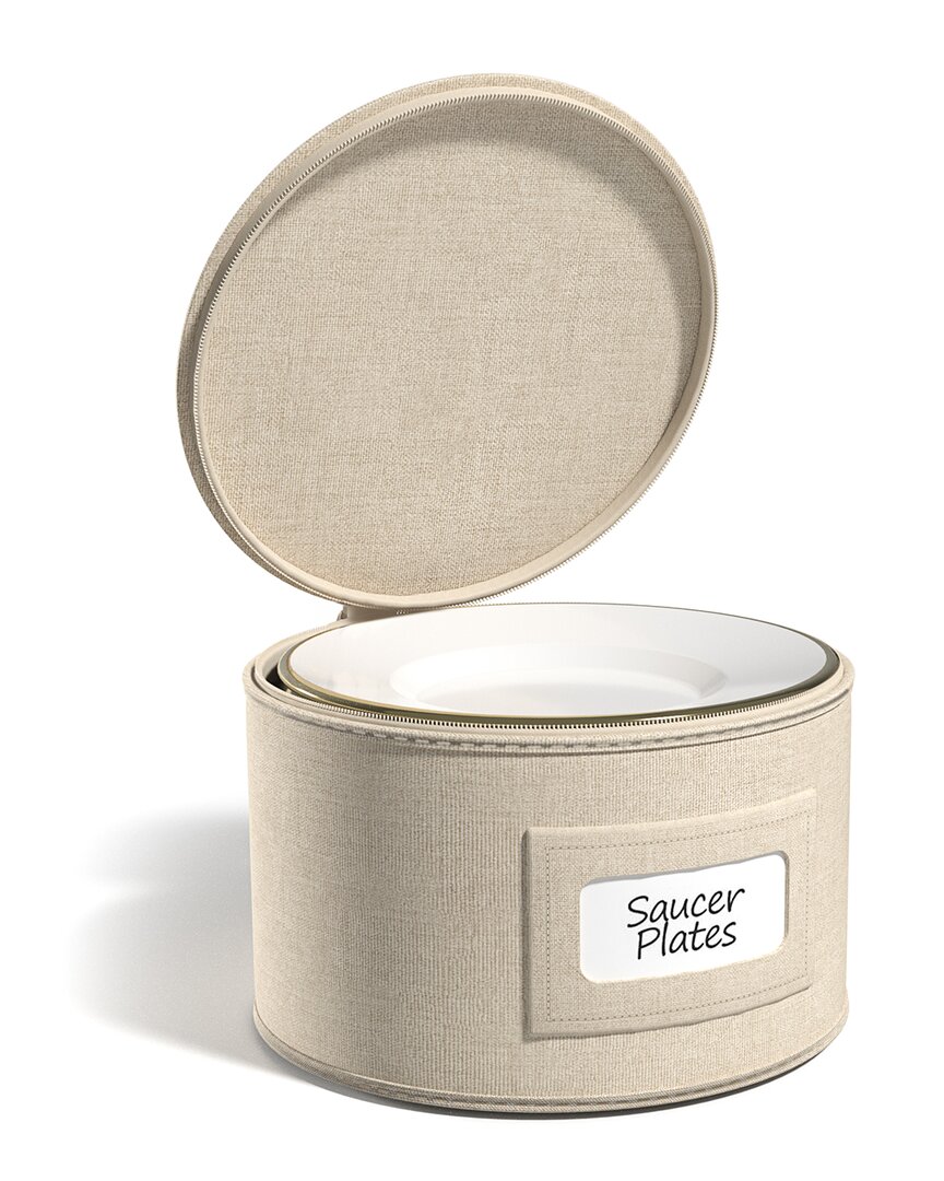 Sorbus Dinnerware Storage Organizer In Neutral