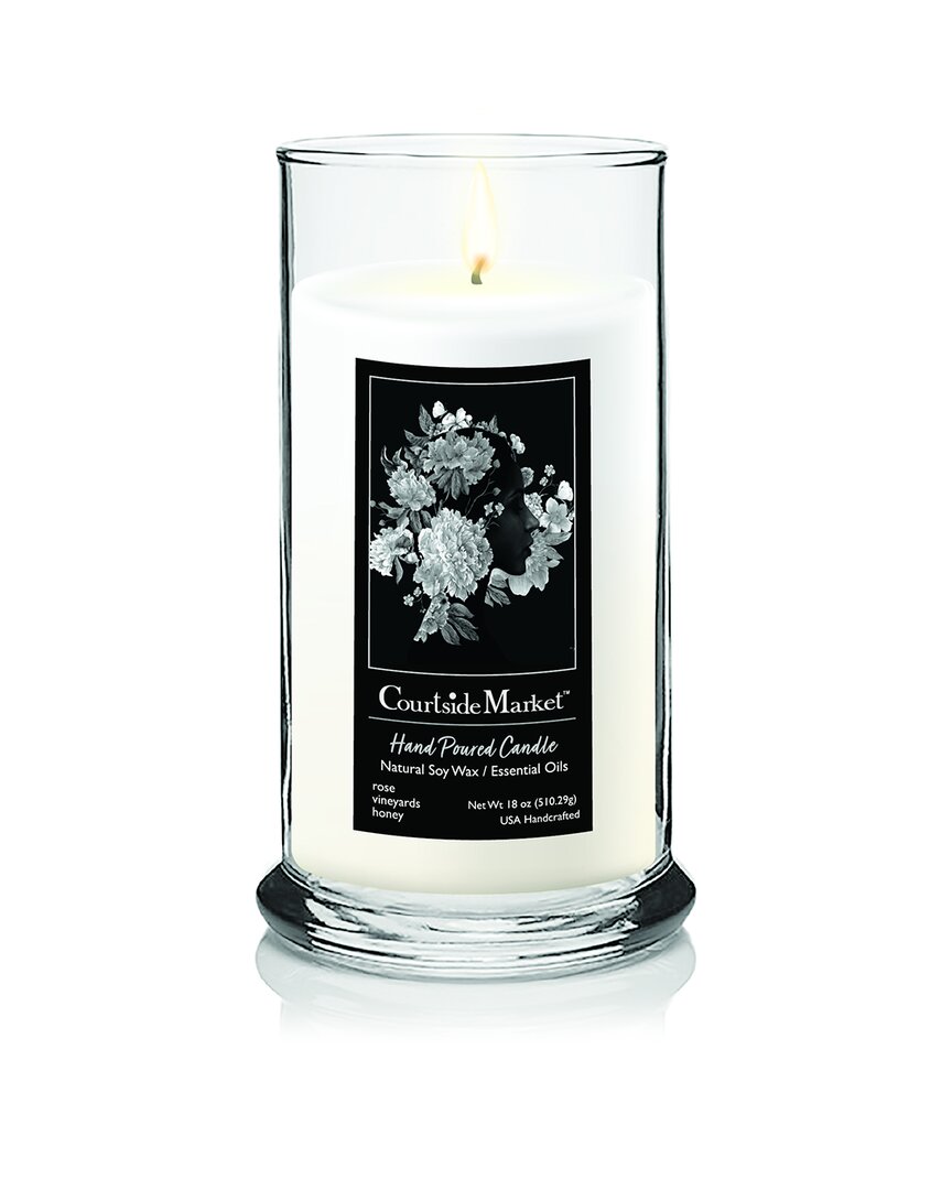 Courtside Market Wall Decor Courtside Market Face Floral Soy Wax Candle