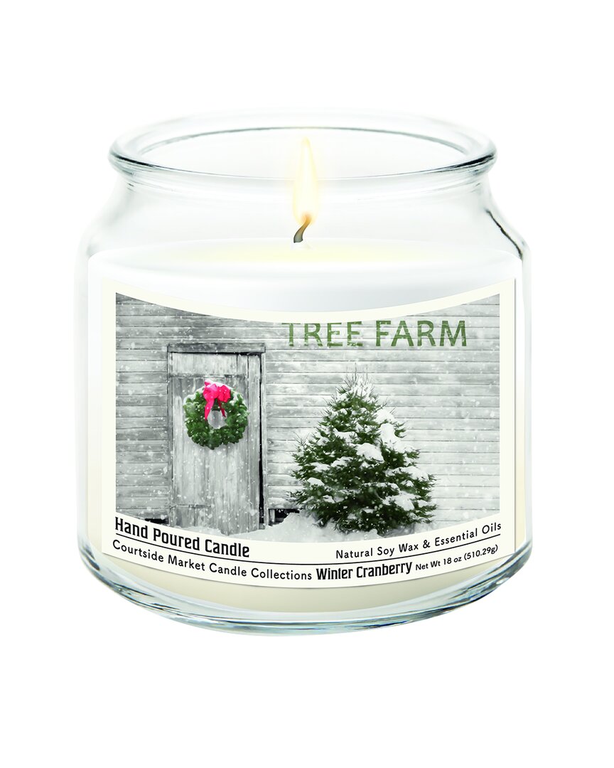 Courtside Market Wall Decor Courtside Market Tree Farm Candle In Multi