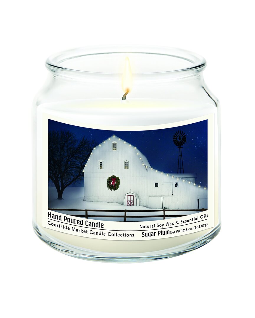 Courtside Market Wall Decor Courtside Market Christmas Night Candle In Multi