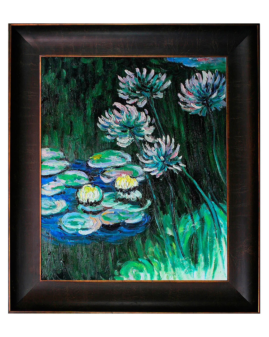 Museum Masters Water Lilies And Agapanthus By Claude Monet
