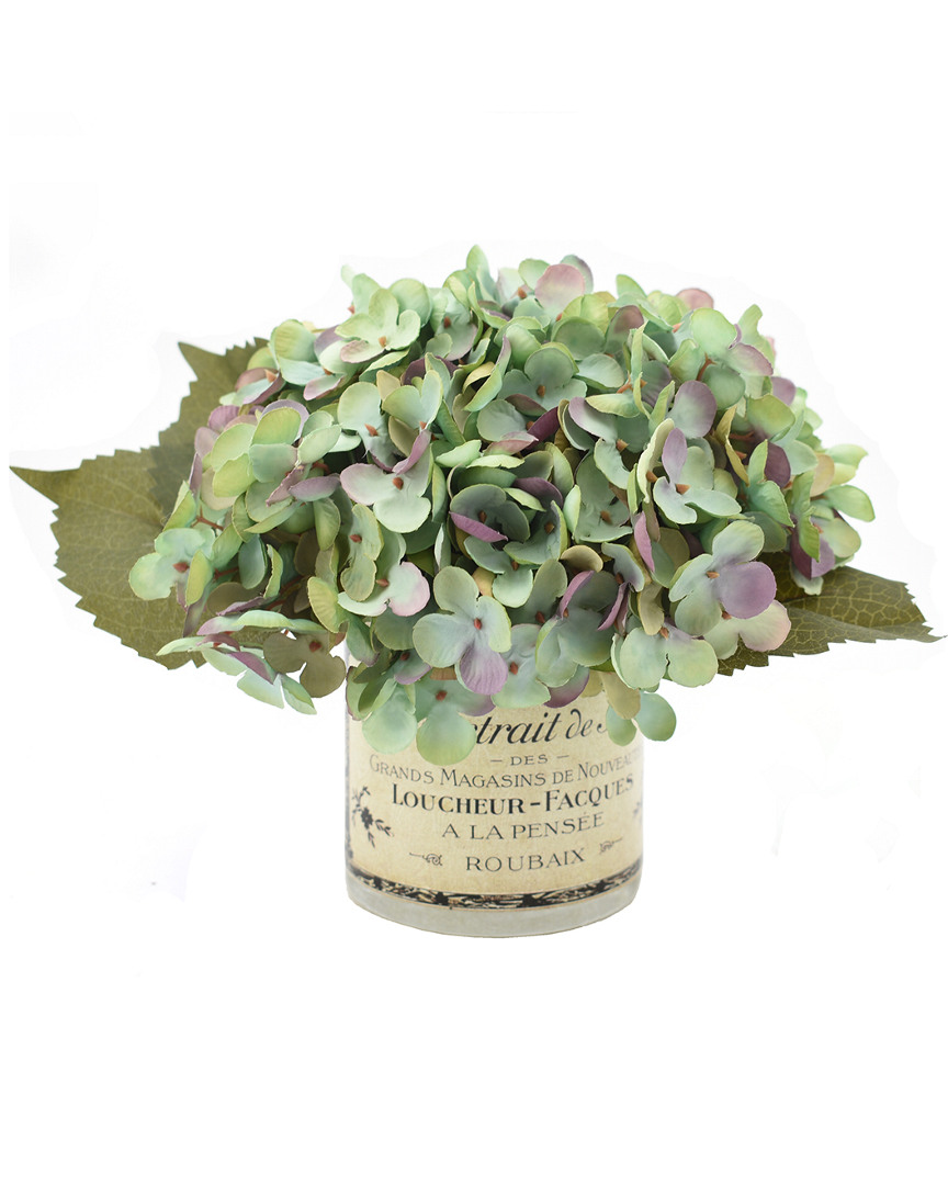 Creative Displays Teal & Purple Hydrangea Floral Arrangement