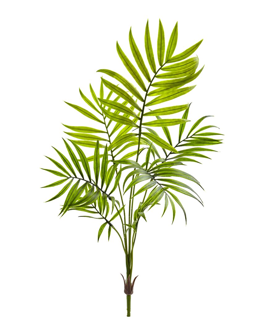 NEARLY NATURAL NEARLY NATURAL SET OF 6 MINI ARECA PALM ARTIFICIAL BUSHES