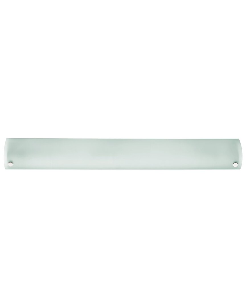 Eglo Mono 3 Light Blath/vanity Light With Chrome Finish & Satin Glass Shade
