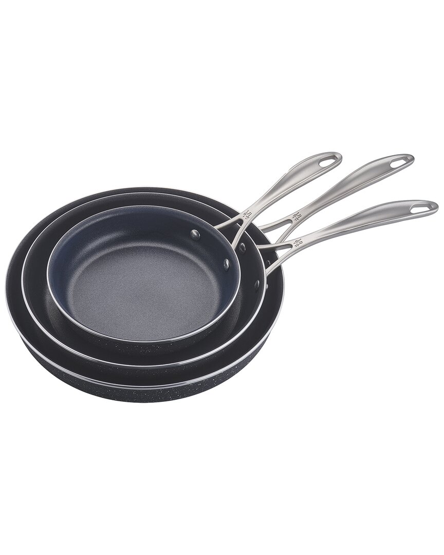 Zwilling J.a. Henckels Capri K2 Aluminum Nonstick 3pc Fry Pan Set