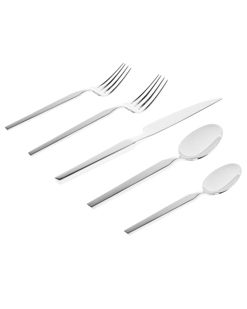 Godinger Podium Mirrored 18/10 Stainless Steel 20pc Flatware Set