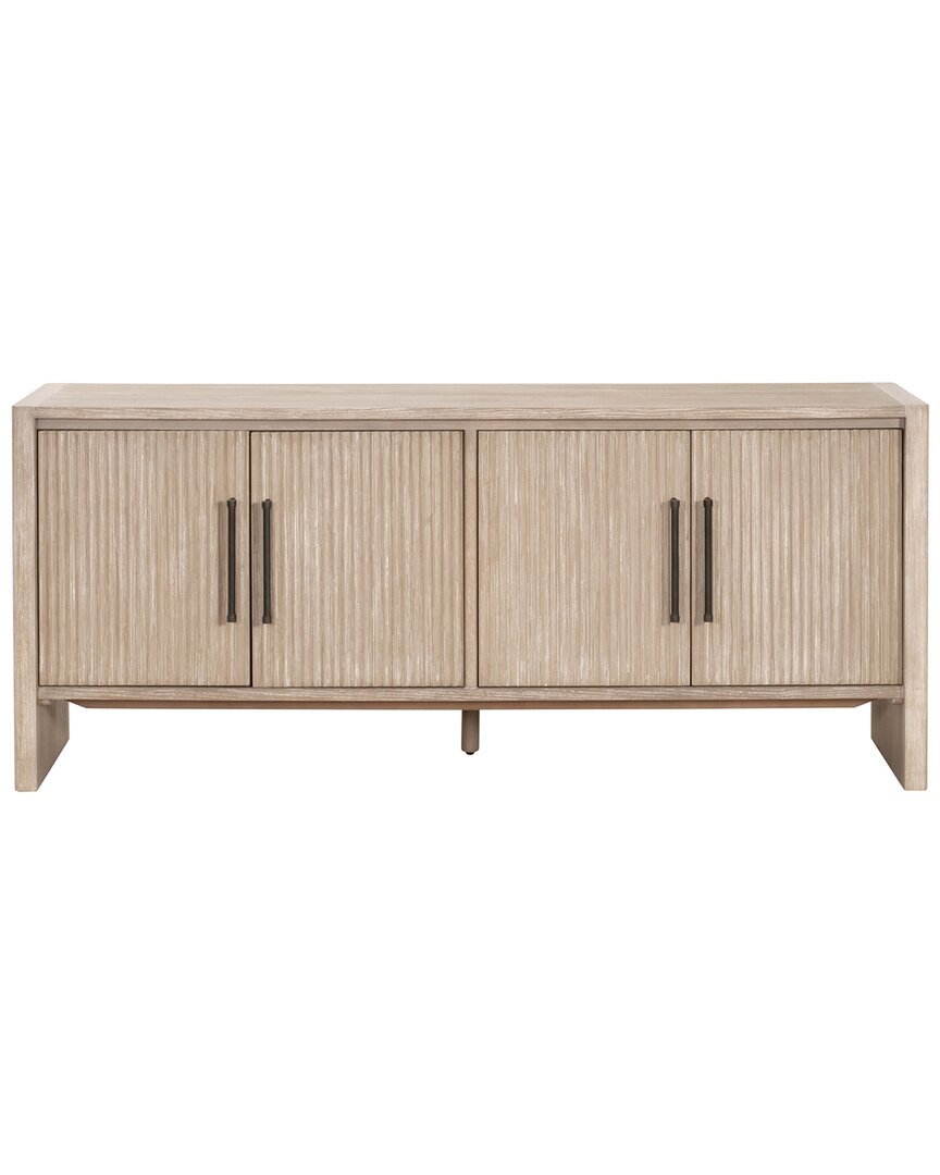 Essentials For Living Halloway Media Sideboard In Brown