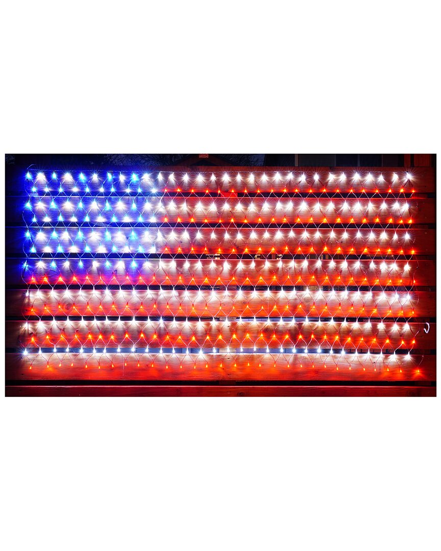 Arlec America National Flag String Lights Patriotic 390 Led In Multi