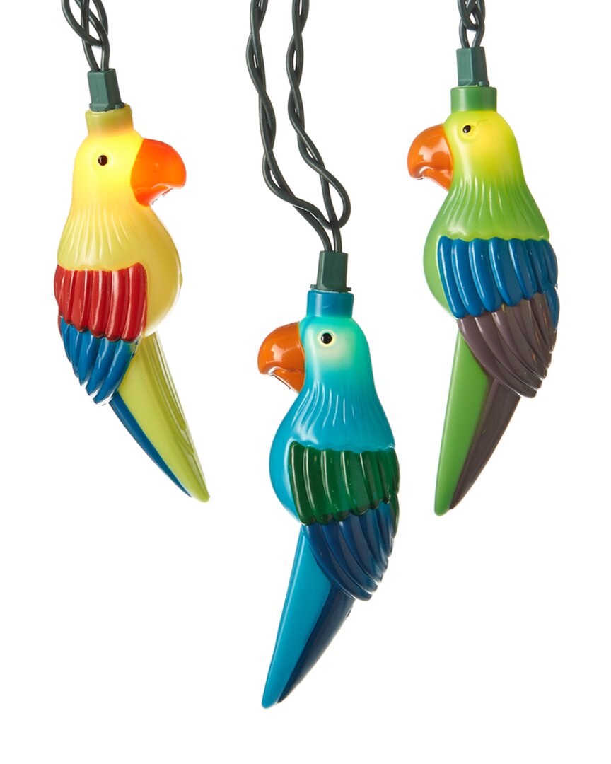 Kurt Adler 10-light Parrot Light Set