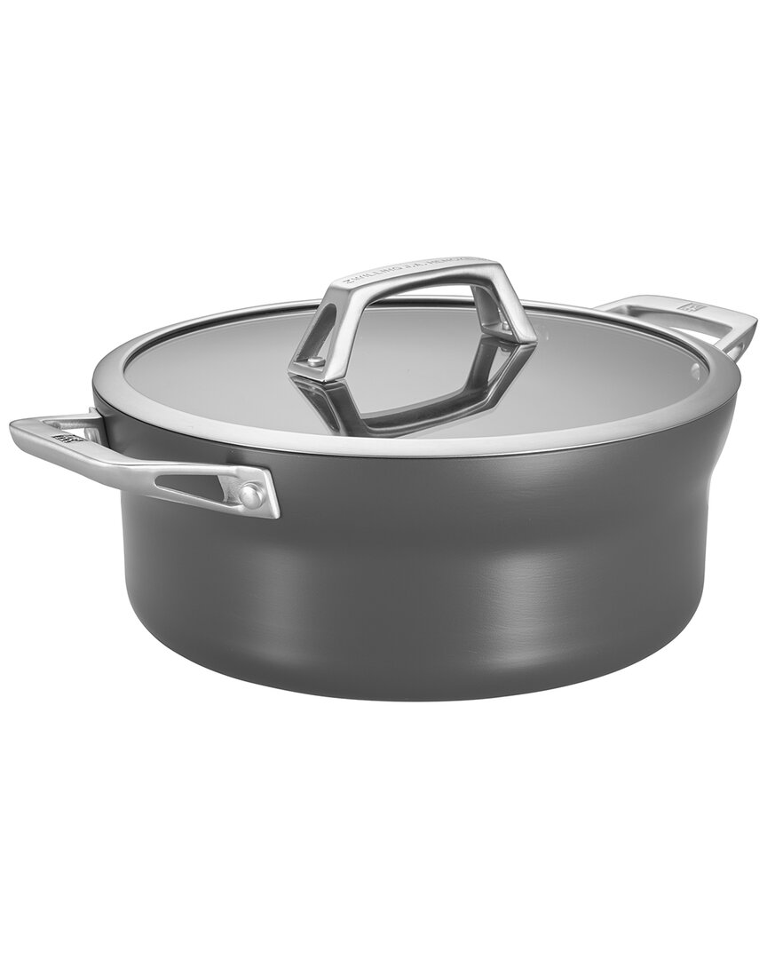 ZWILLING J.A. HENCKELS ZWILLING JA HENCKELS MOTION HARD ANODIZED 5QT ALUMINUM NONSTICK DUTCH OVEN