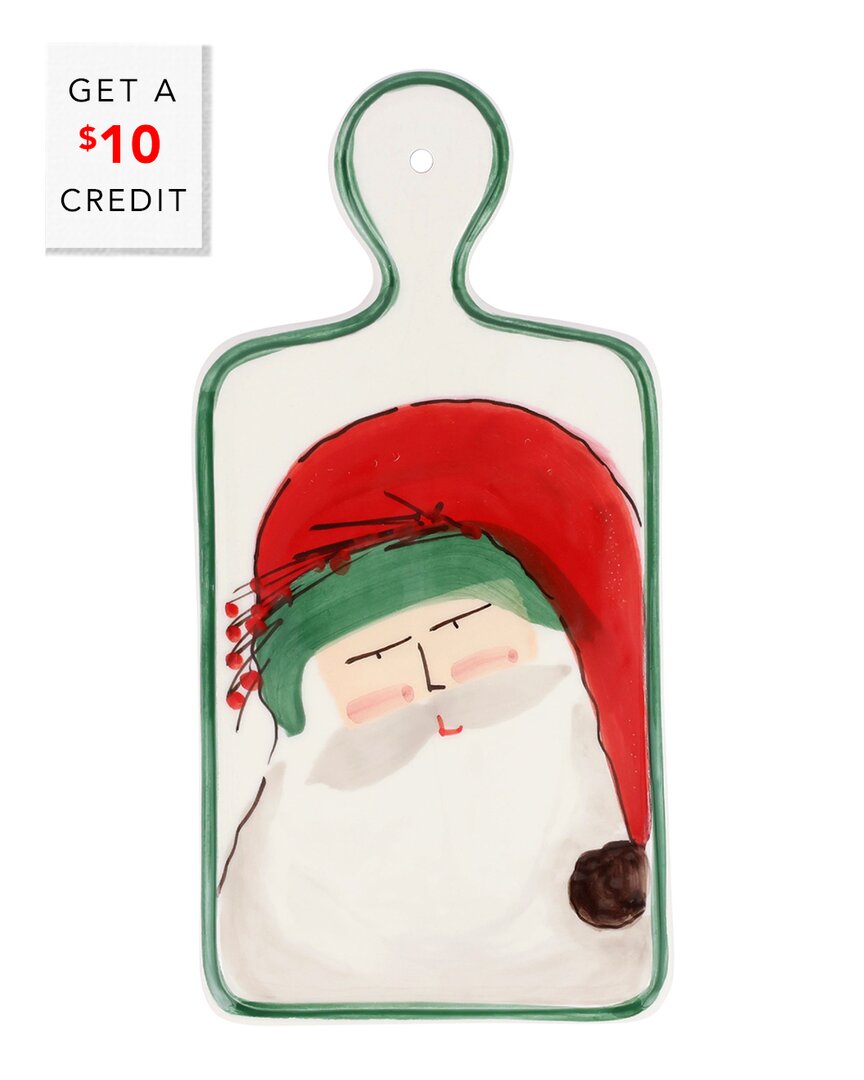 Vietri Old St. Nick Small Cheese Board